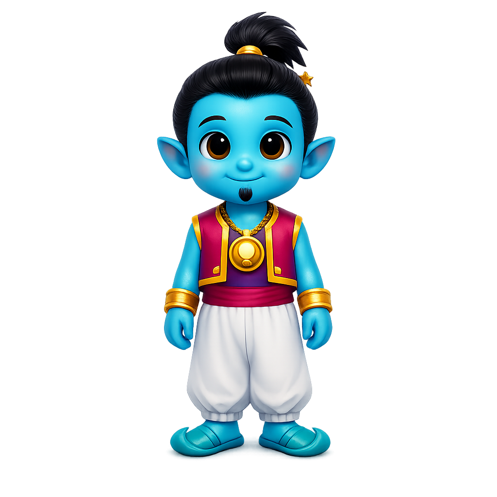 Geninho, o mascote do app